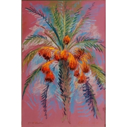 PALM TREE WITH DATES by Polina Levin