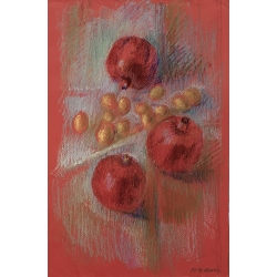 Pomegranates and Dates II by Polina Levin