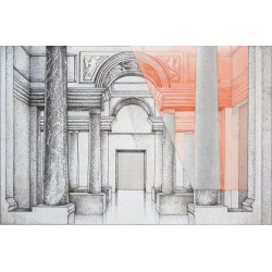 Temple Interior by Evgeny Rymorenko