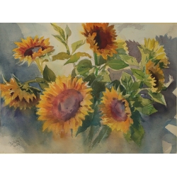 Sunflowers 4 36.5x27