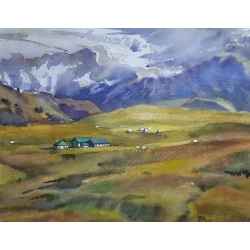  Icelandic valley with...