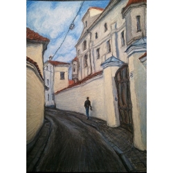 AUGUSTIJONU STREET by Marina Tregubova